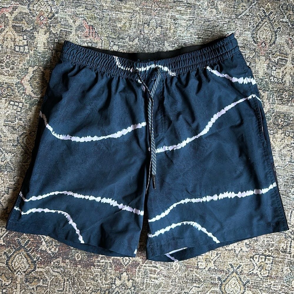 Men’s Quiksilver tie dye volley swim trunks